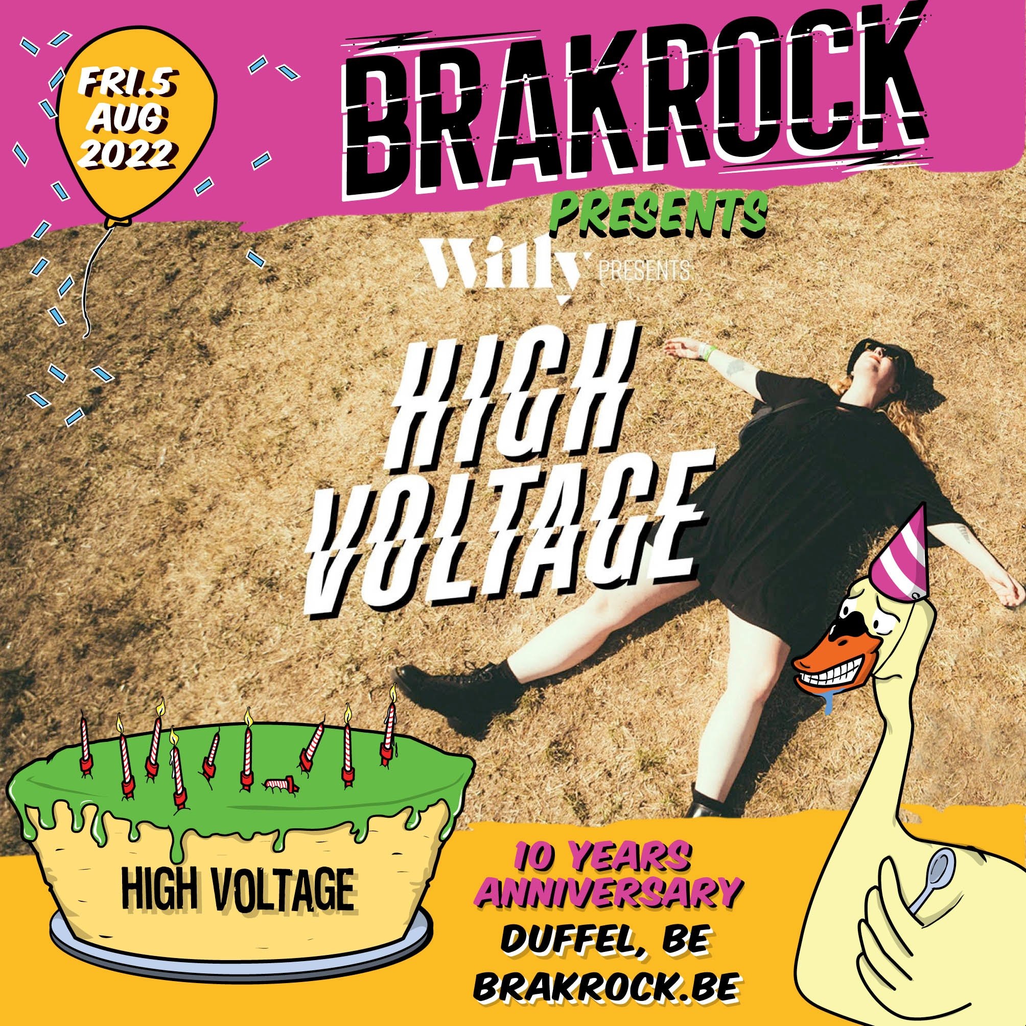 Brakrock high voltage