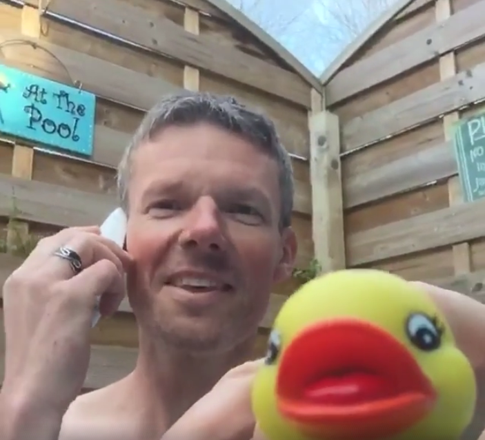 Weerman Frank: live vanuit de jacuzzi! Weermanfrank