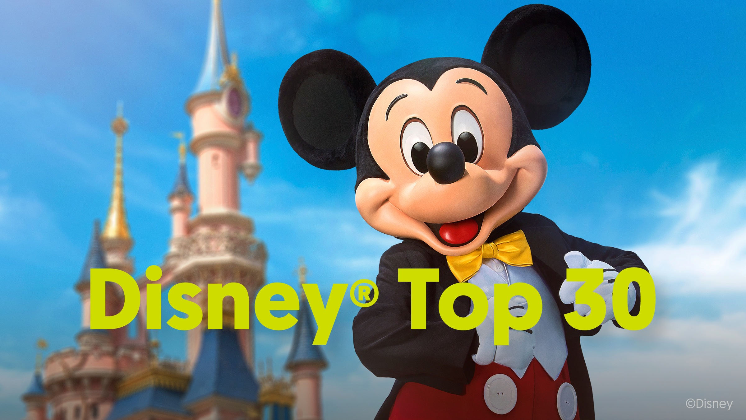 Disney top 30   aankondiging