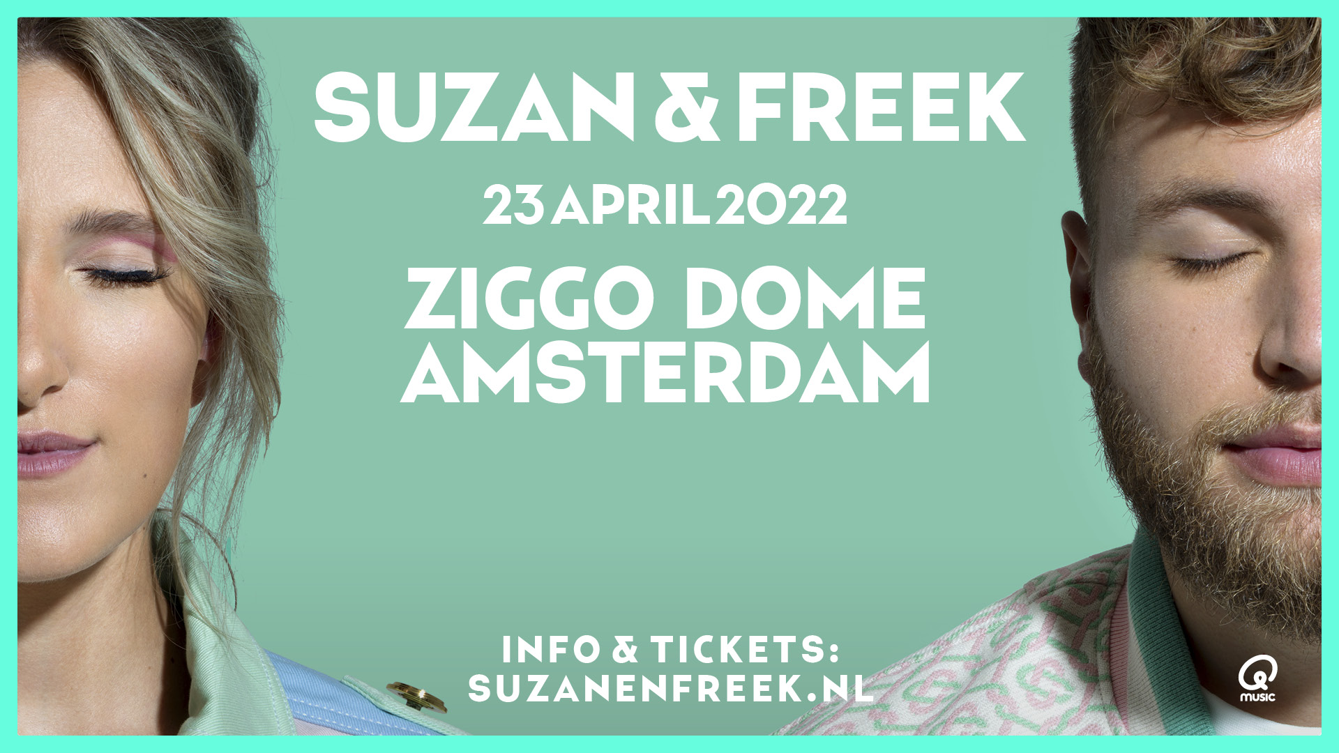 Alleen Voor Q-luisteraars: Presale Voor Suzan & Freek In De Ziggo Dome ...