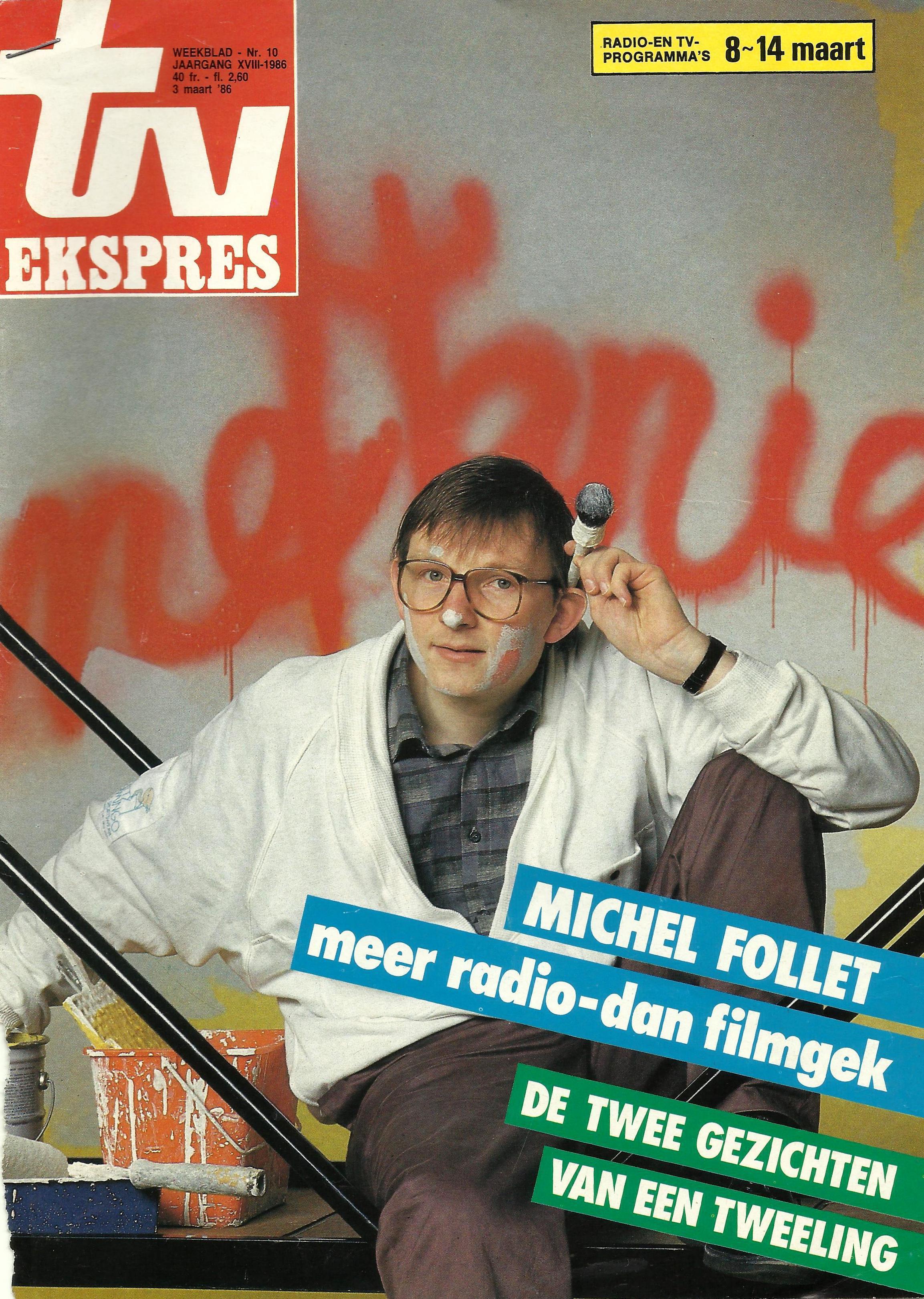 Prince op 1 in de 80's Top 800! Tv ekspres cover