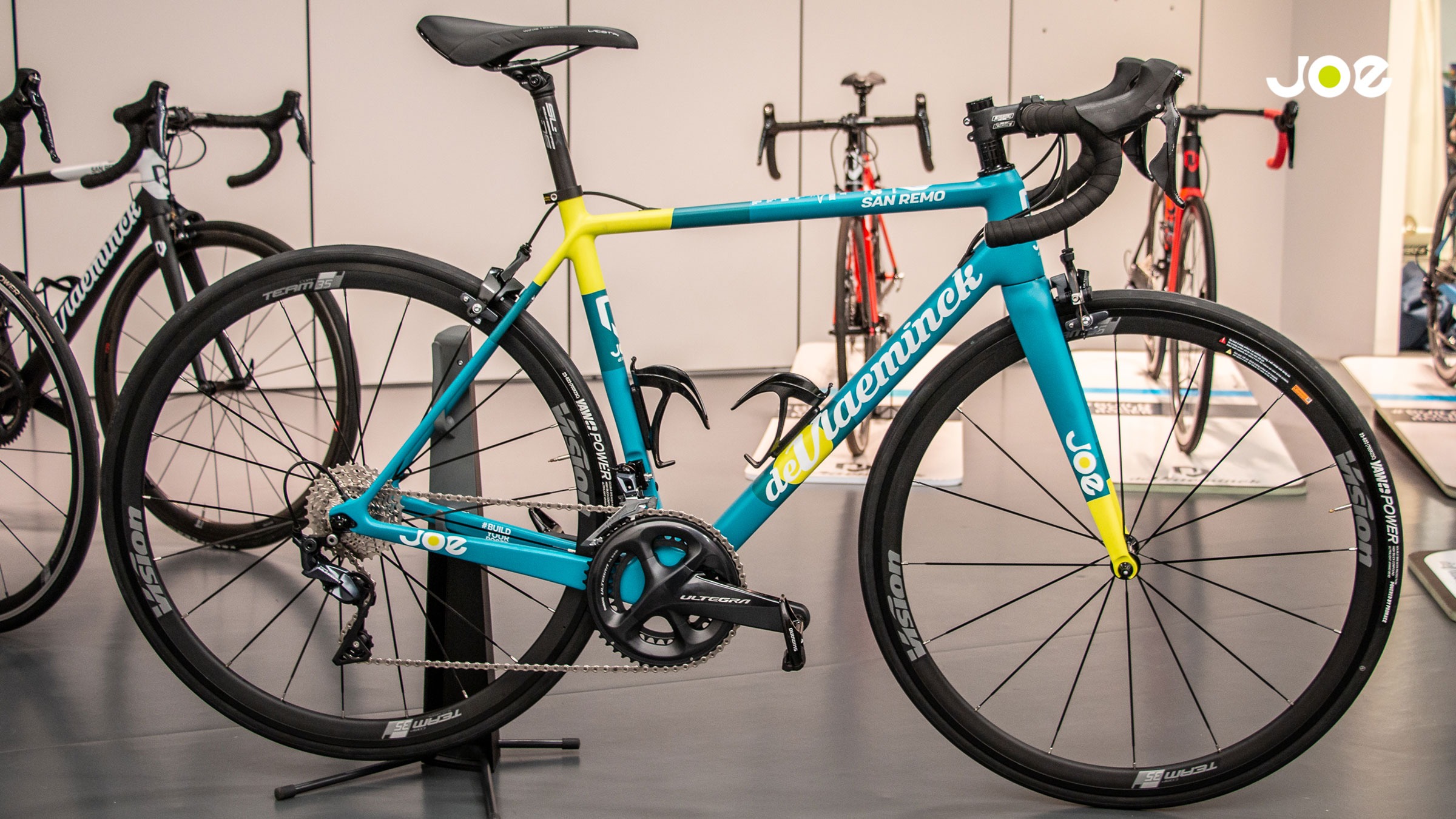 Het stalen ros van Rani is klaar Joe rafrani fiets 1