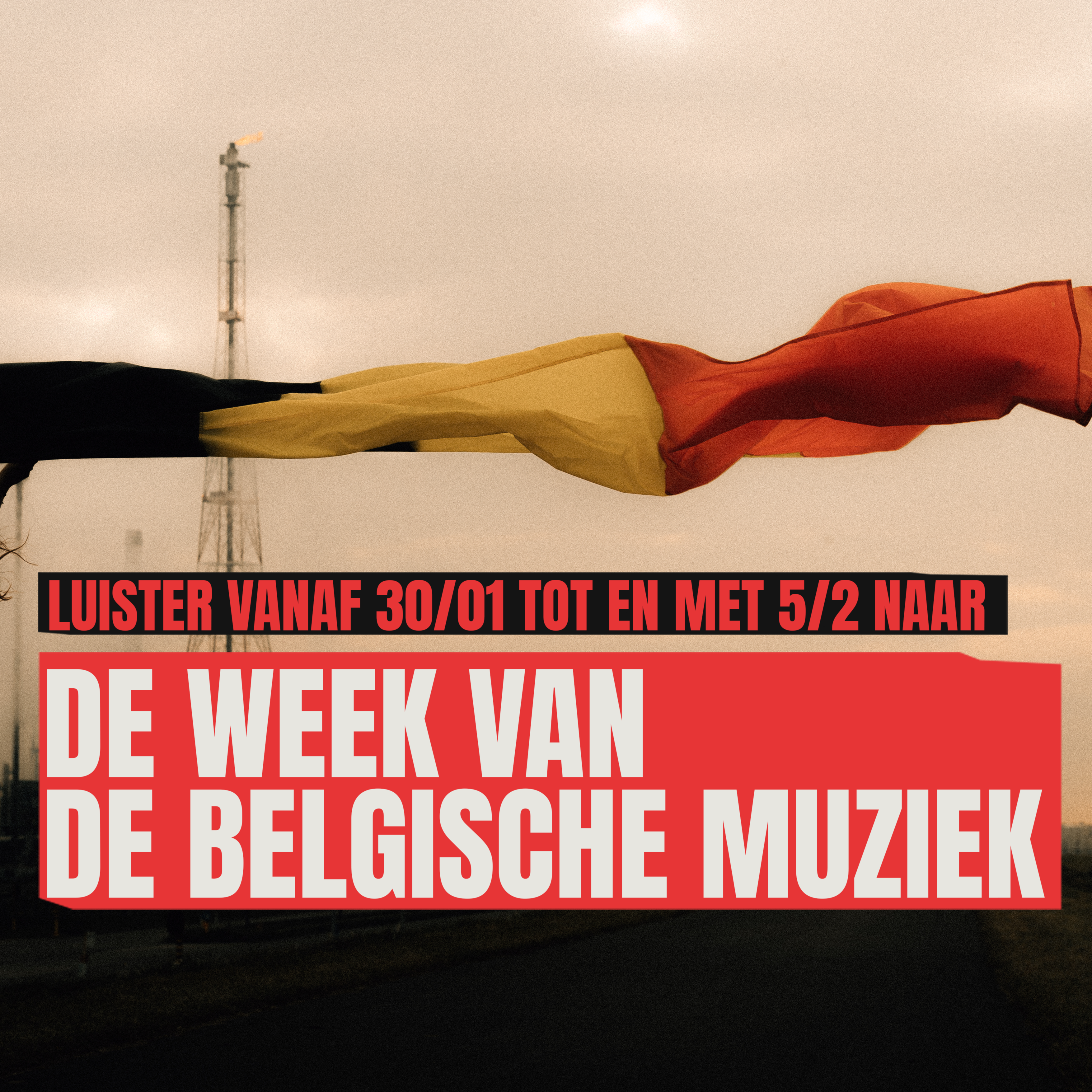 Vierkant aankondiging week van de belgische muziek