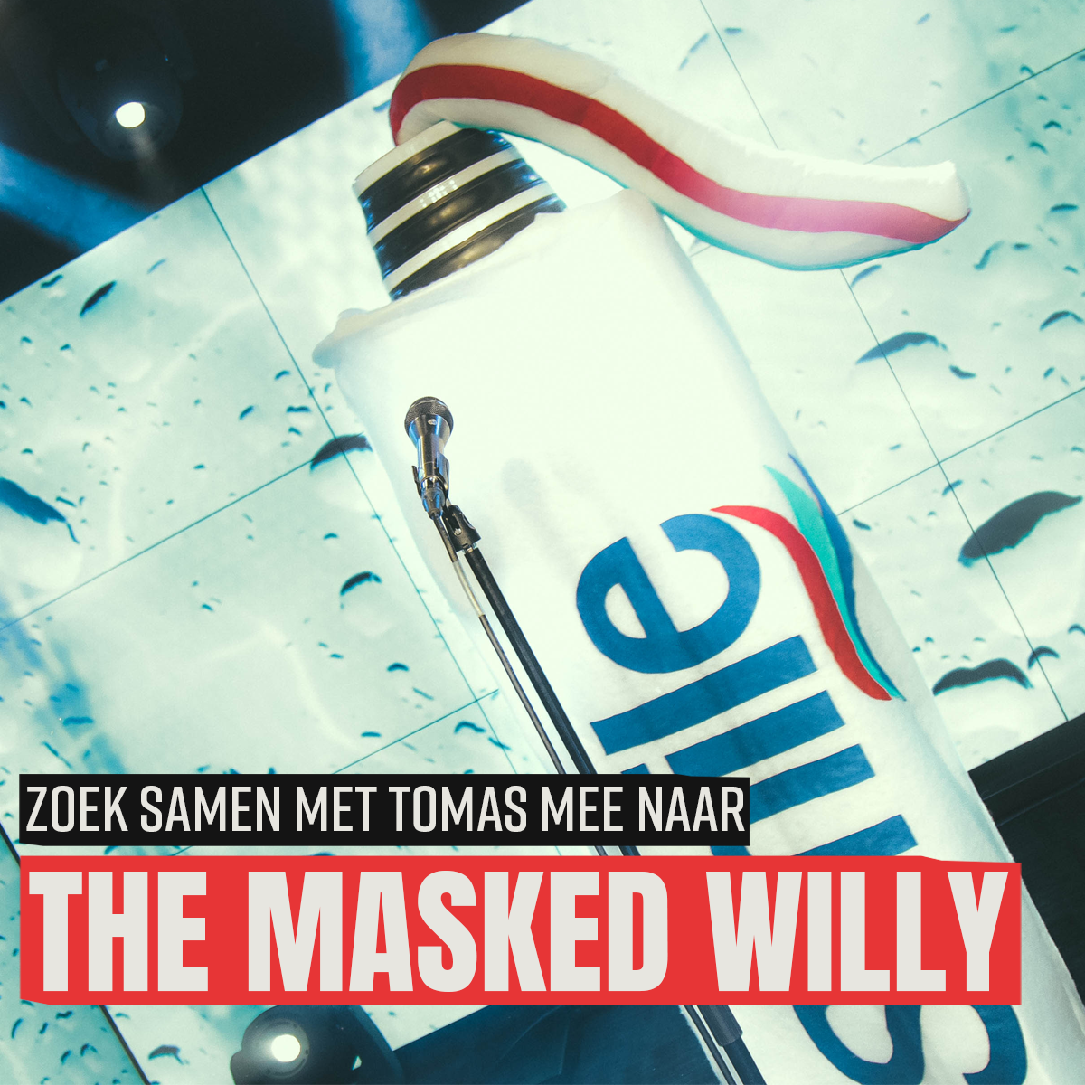 Visual masked willy site vierkant