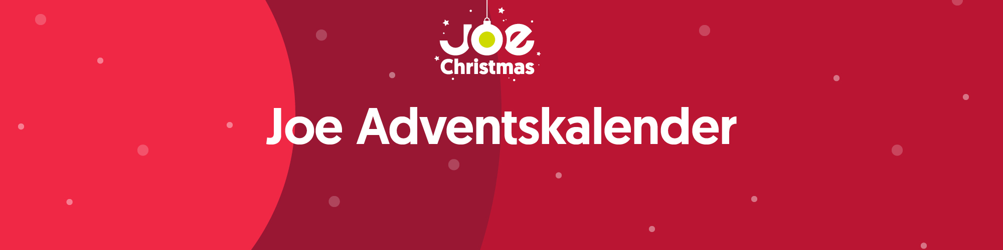 De Joe Adventskalender is er! Joe christmas radio2 1