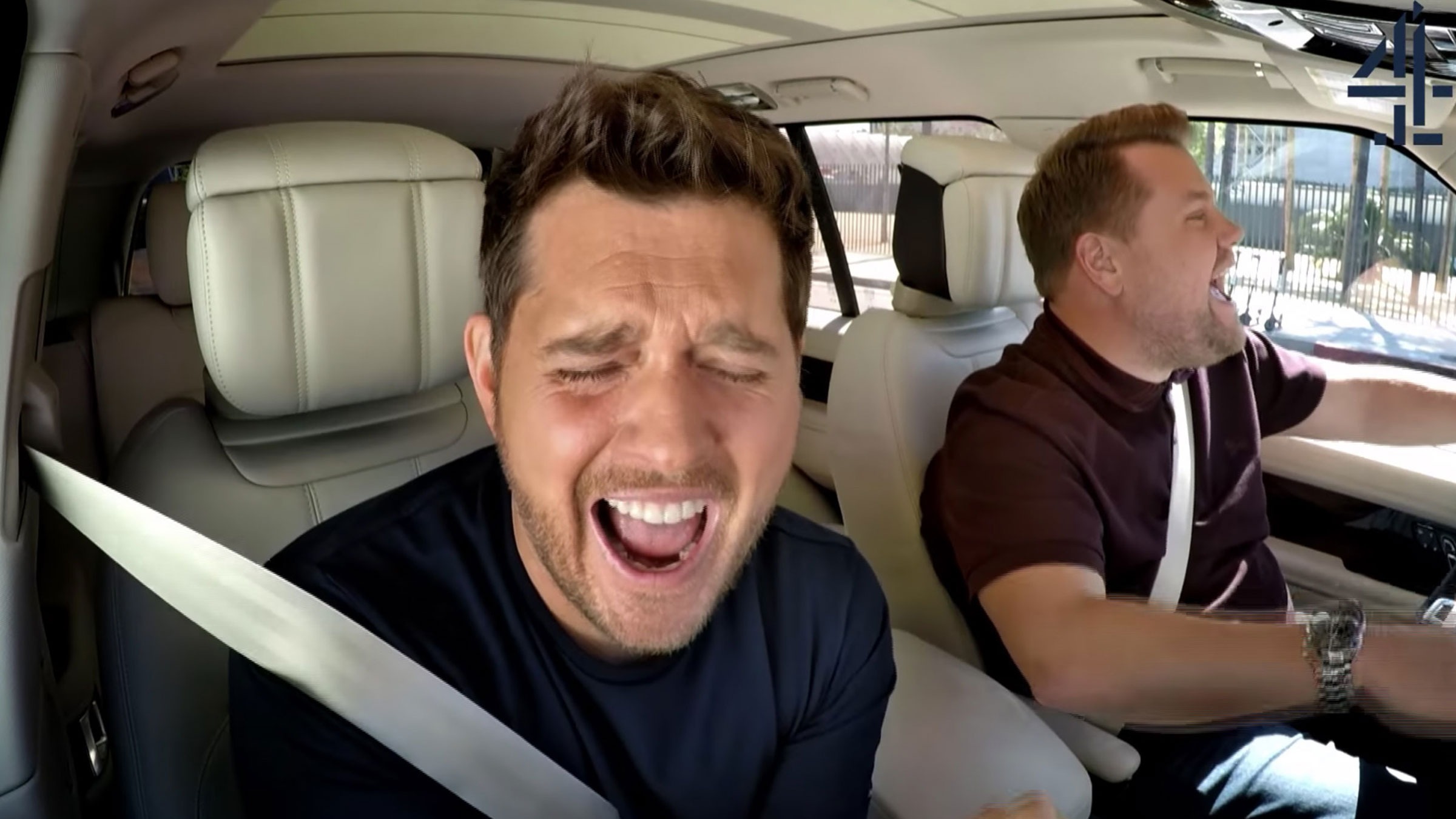 Michael Bublé emotioneel in Carpool Karaoke Michael buble 1