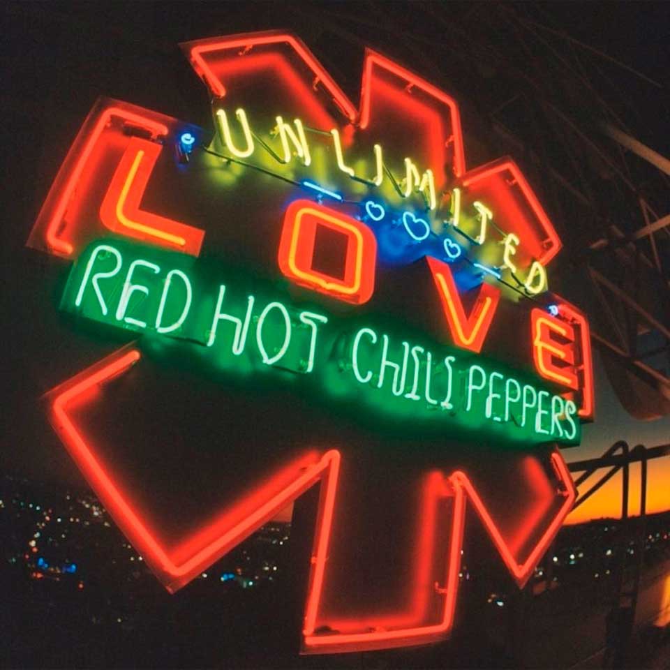Red hot chili peppers unlimited love portada