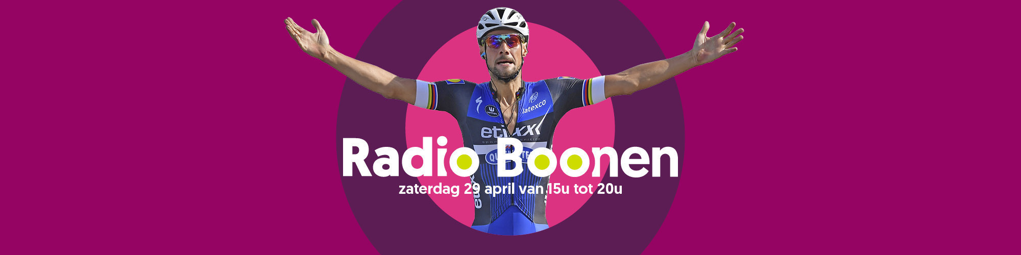 Tom Boonen heeft het nog drukker dan na Parijs-Roubaix Radioboonen header