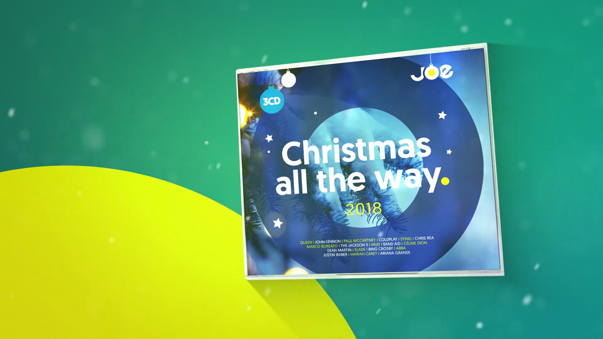 Joe christmasalltheway cd