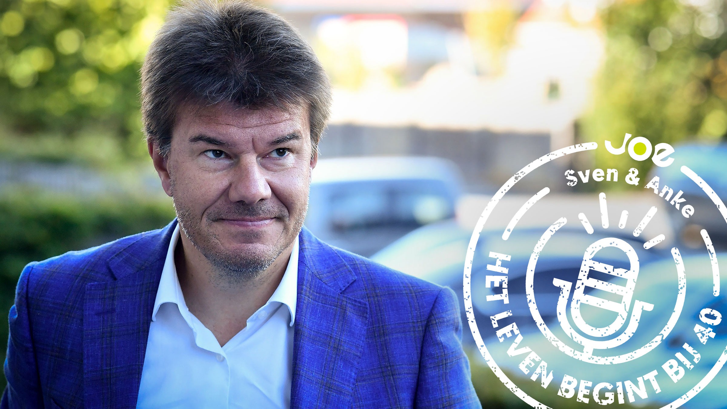 Luister naar de podcast: 'Het leven begint bij 40' met Sven Gatz Joe svenanke svengatz def
