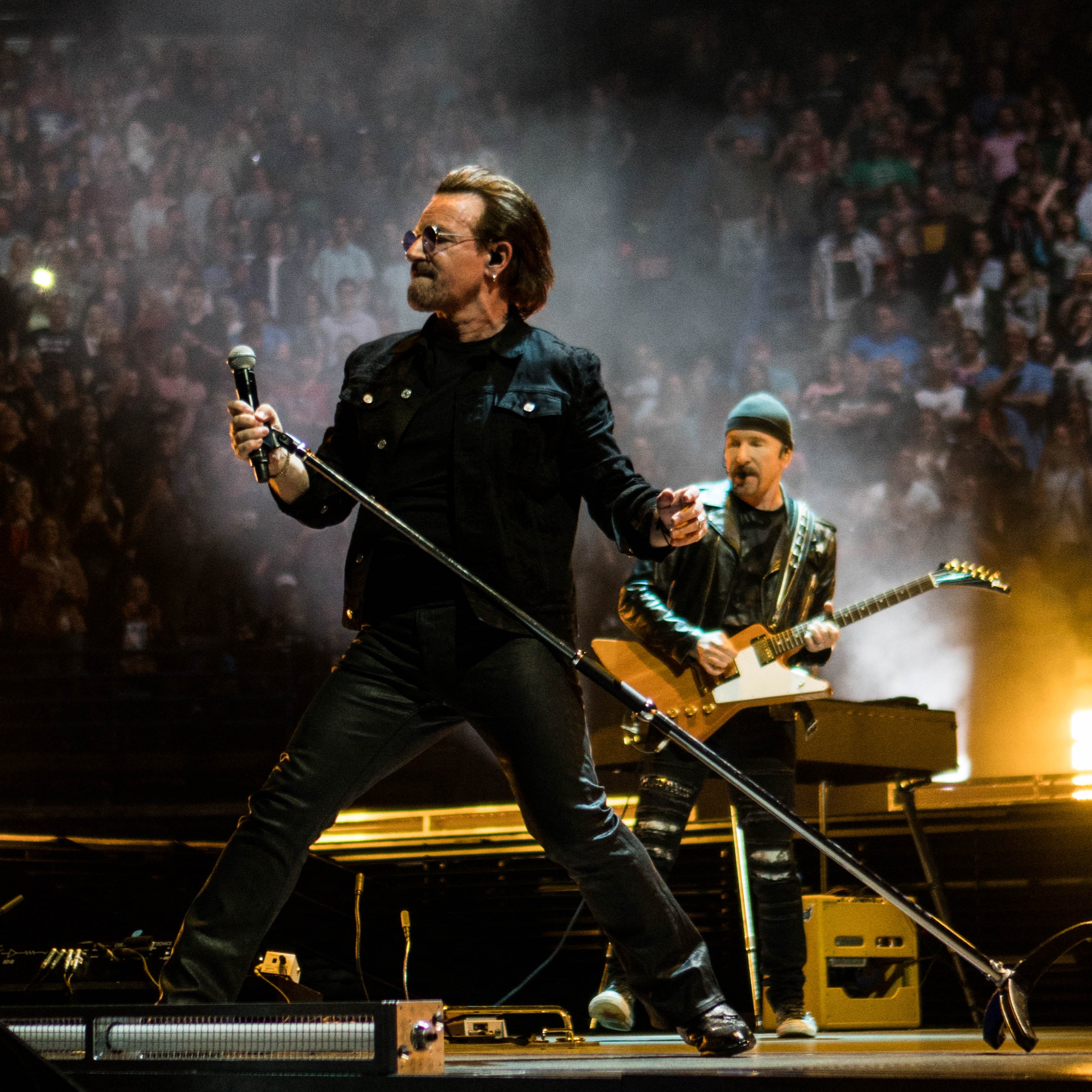 Bono and edge on experience and innocence tour in st louis 5 4 18