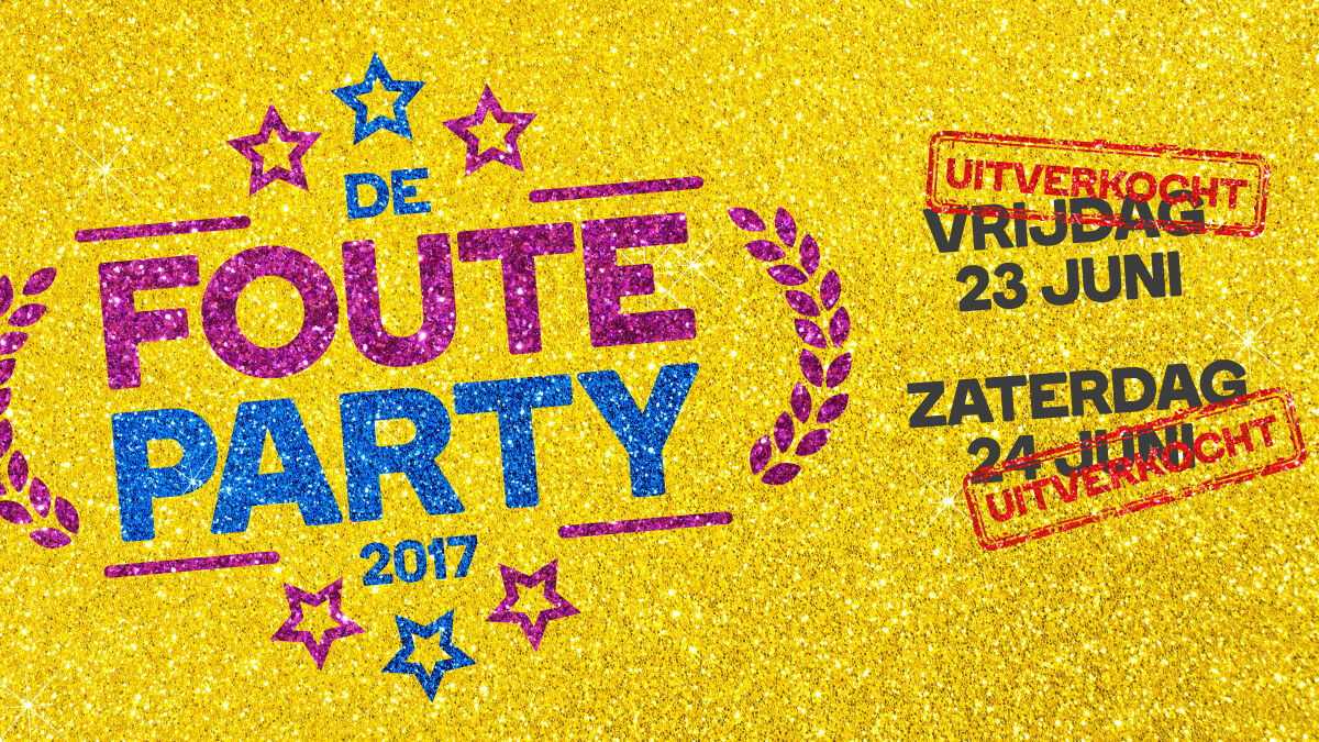 Foute Party 2017: de foto's - Qmusic