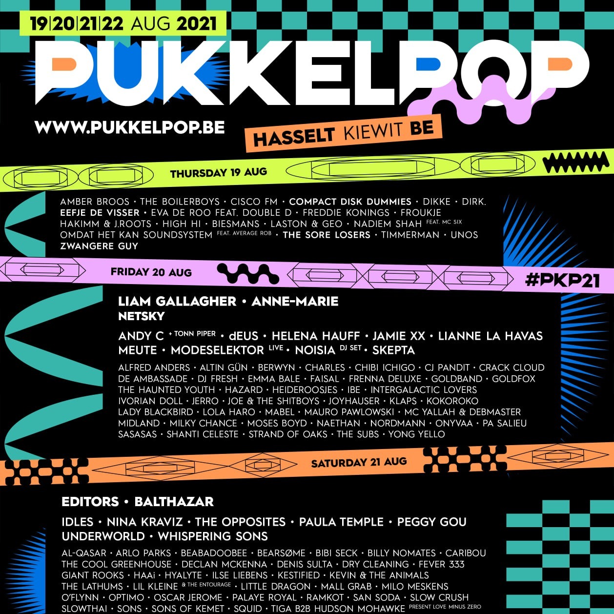 De affiche van Pukkelpop is (eindelijk) bekend willy