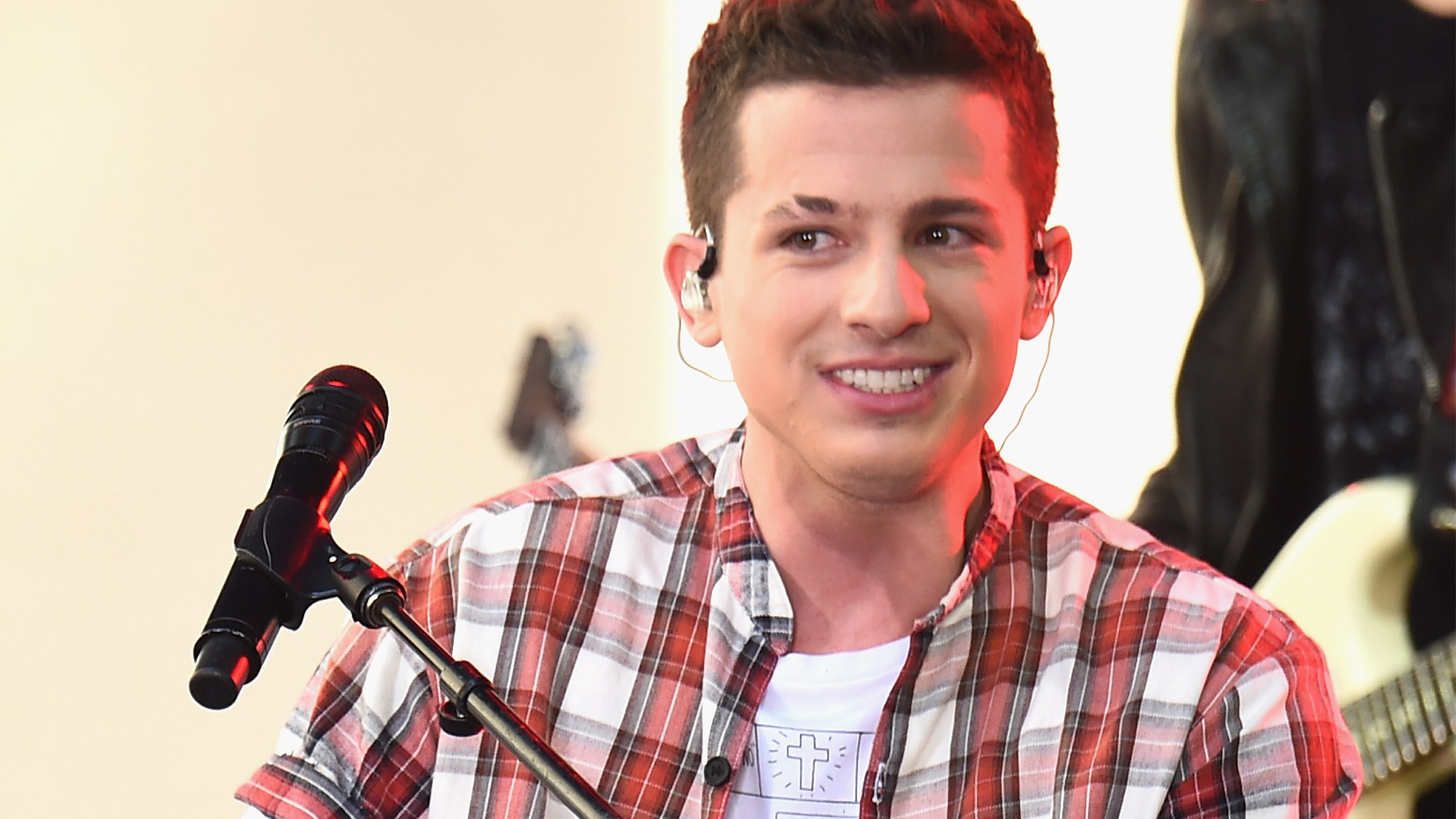 Charlie puth eyebrow cut